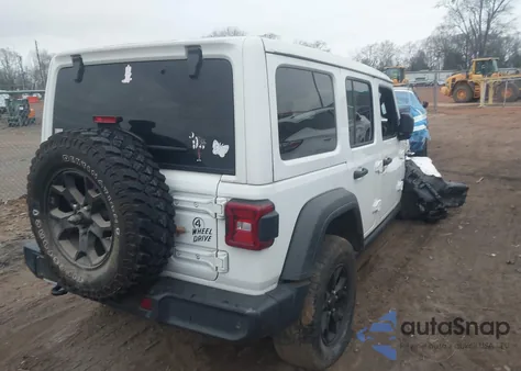 2021 Jeep Wrangler Unlimited Willys 4X4 from USA, damaged, VIN 1C4HJXDM3MW713838